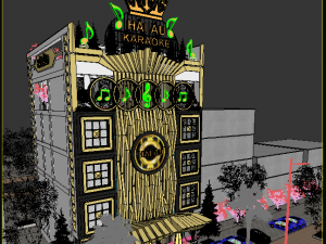 Bar Luxury Modelo 3D