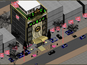 Bar Luxury Modelo 3D