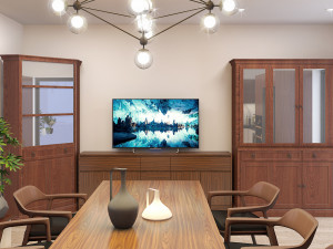 Diningroom tropical Model 3D