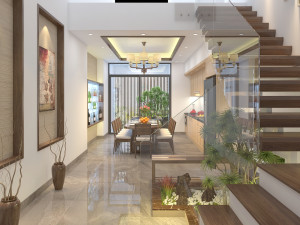 Diningroom tropical 3D मॉडल