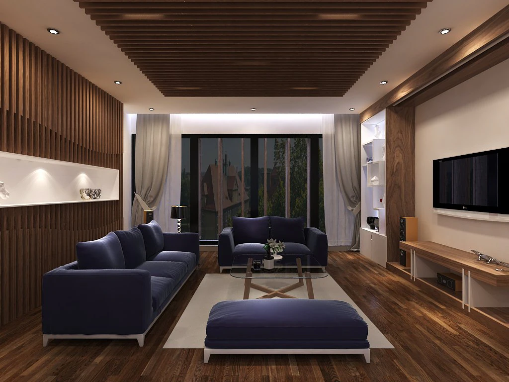 Livingroom luxury 3D Model .c4d .max .obj .3ds .fbx .stl .blend 