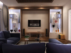Livingroom luxury 3D Model