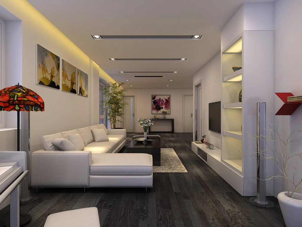 Livingroom luxury 3D Model .c4d .max .obj .3ds .fbx .stl .blend