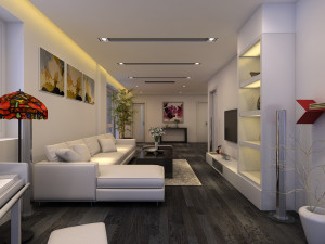 Livingroom luxury 3D मॉडल
