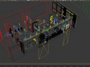 Livingroom luxury 3D Model