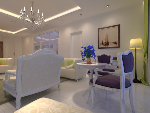 Livingroom luxury 3D Model