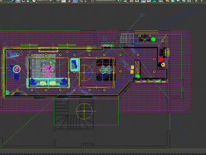 Livingroom luxury 3D Model