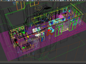 Livingroom luxury 3D Model