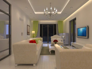 Livingroom luxury 3D Model
