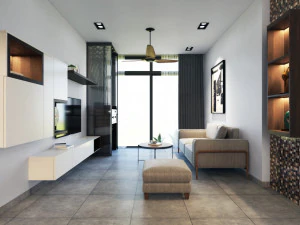 लिविंगरूम मॉडेम 3D मॉडल