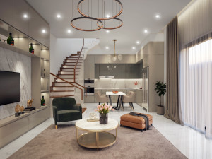 Livingroom modem Modelo 3D