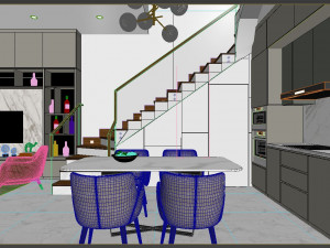 Livingroom modem Modelo 3D