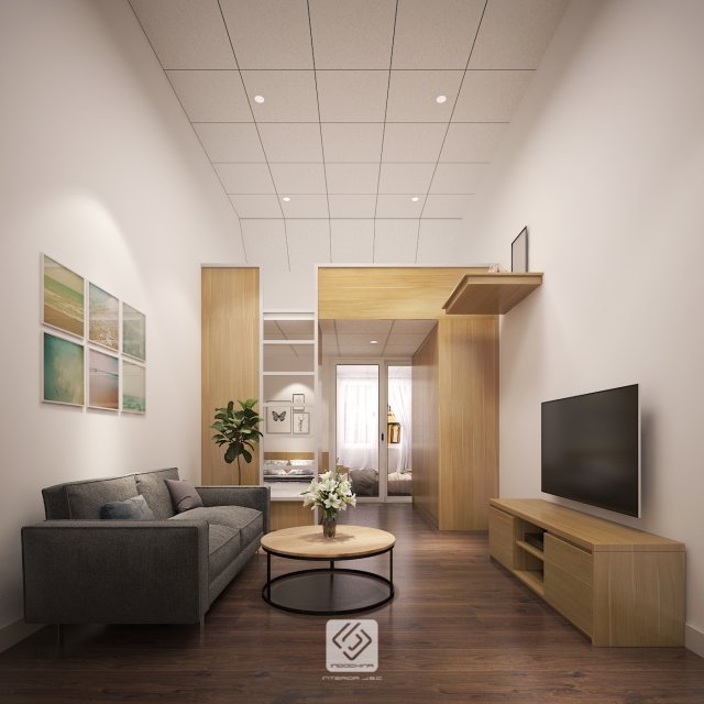 Livingroom modem Modelo 3D .c4d .max .obj .3ds .fbx .stl .blend 