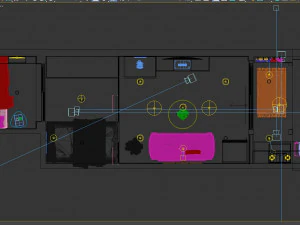 Modem de sala de estar Modelo 3D