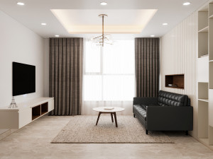 Livingroom modern 3D 모델