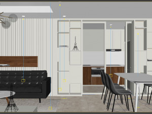 Livingroom modern 3D 모델