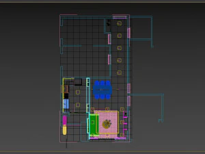 Livingroom modern 3D Model