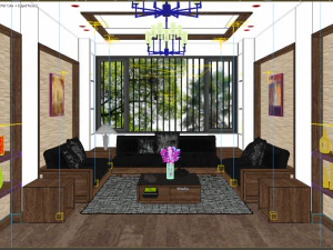 Livingroom modern 3D Model