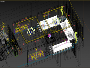 Livingroom modern Modelo 3D