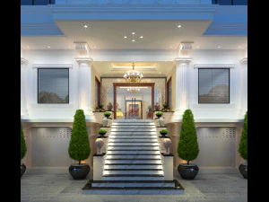 Класичне лобі 3D Модель