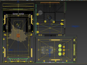 Mediaroom luxury Model 3D