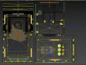 Medya odası l&uuml;ks&uuml; 3D Model