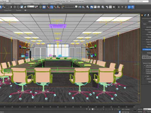Meetingroom luxury 3D Model