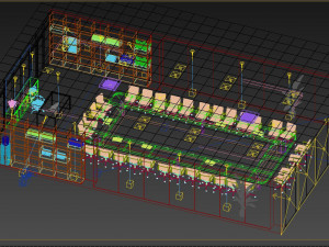 Meetingroom luxury Modèle 3D