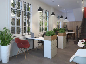 Ufficio moderno Modello 3D