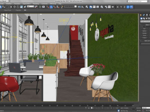 Office modern 3D 모델
