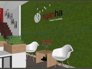 Office modern 3D 모델
