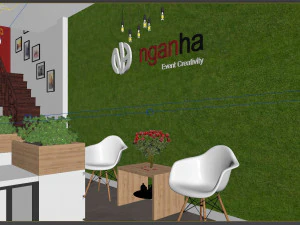 Ufficio moderno Modello 3D