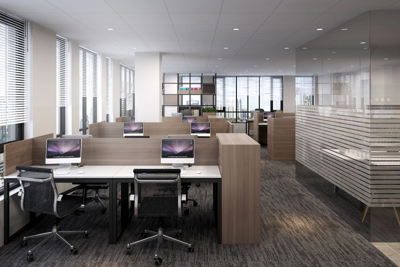 Office interior modern 1 3D Модель .c4d .max .obj .3ds .fbx .stl .blend 