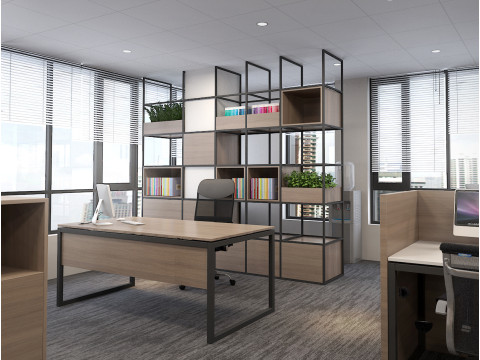Office interior modern 1 3D Модель