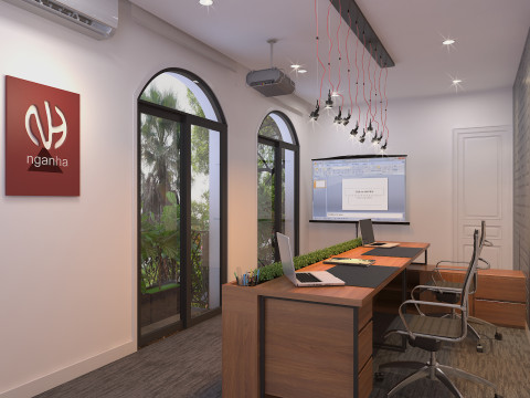 Office Reception modern 3D Model