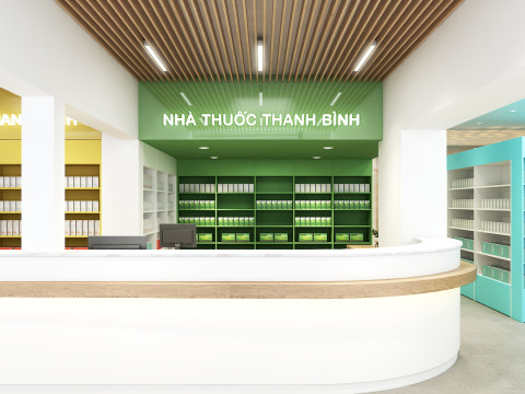 Drugstores interior modern 2 3D मॉडल