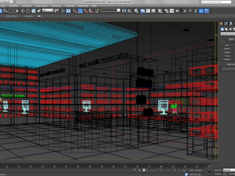 Drugstores interior modern 2 3D Model