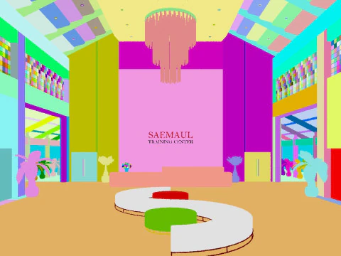 Ricevimento scolastico tropicale Modello 3D