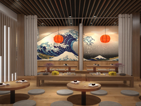 Restaurant room luxury 3 3D Модель