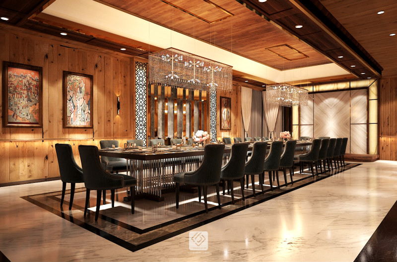 Restaurant room luxury 4 Modelo 3D .c4d .max .obj .3ds .fbx .stl .blend 