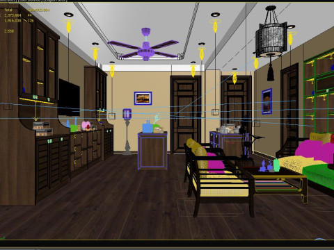 Gift shop store 3D Model