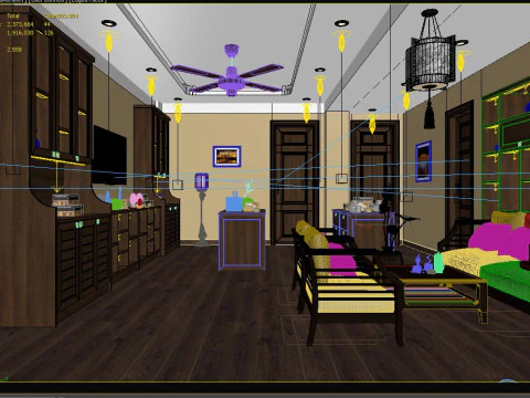 Gift shop store 3D Model
