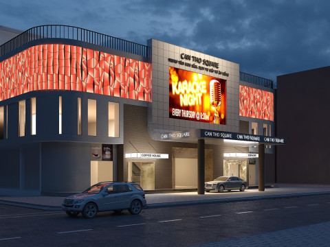 Shopping Mall modern 3Dモデル