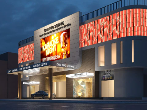 Shopping Mall modern 3D Model