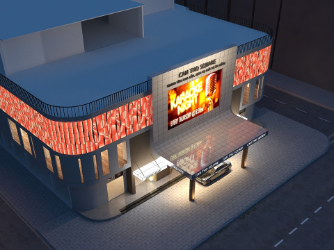 Shopping Mall modern 3Dモデル