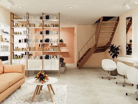 Spa salon modern 3D-Modell
