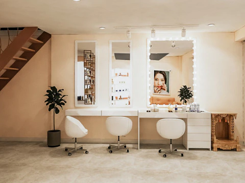 Spa salon modern 3D Model