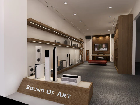 Highend Audio Store modern 3D Model