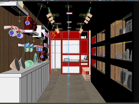 Highend Audio Store modern 2 3D Model