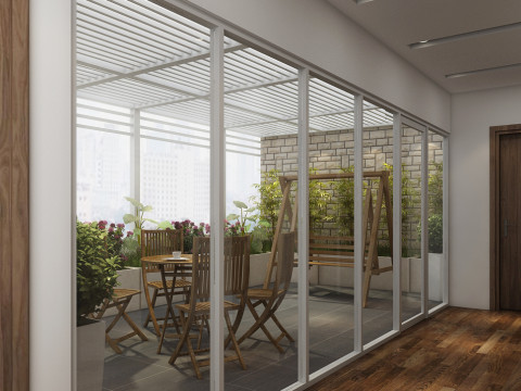 Study room modern 2 3D Модель